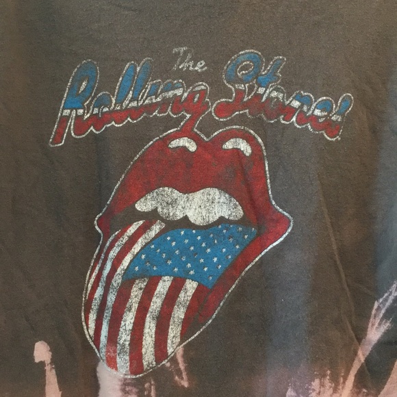 Vintage Bleached Rolling Stones band t shirt - Picture 4 of 7
